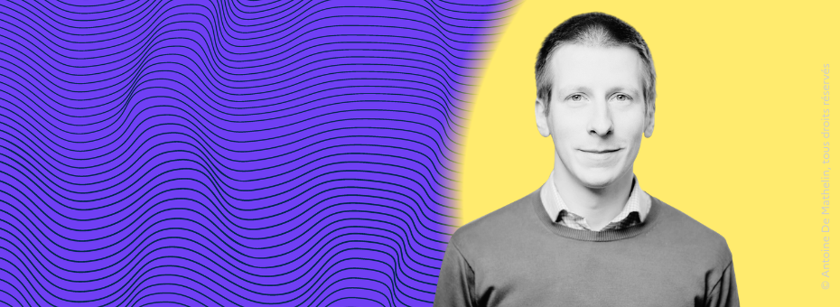 Bandeau avec photo du lauréat