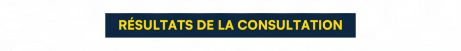 RESULTATS DE LA CONSULTATION