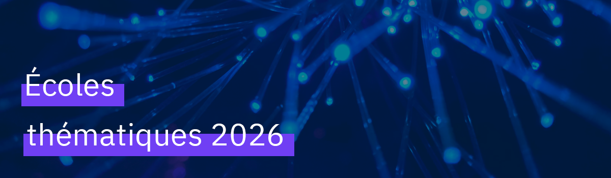 Visuel pour les écoles thématiques 2026