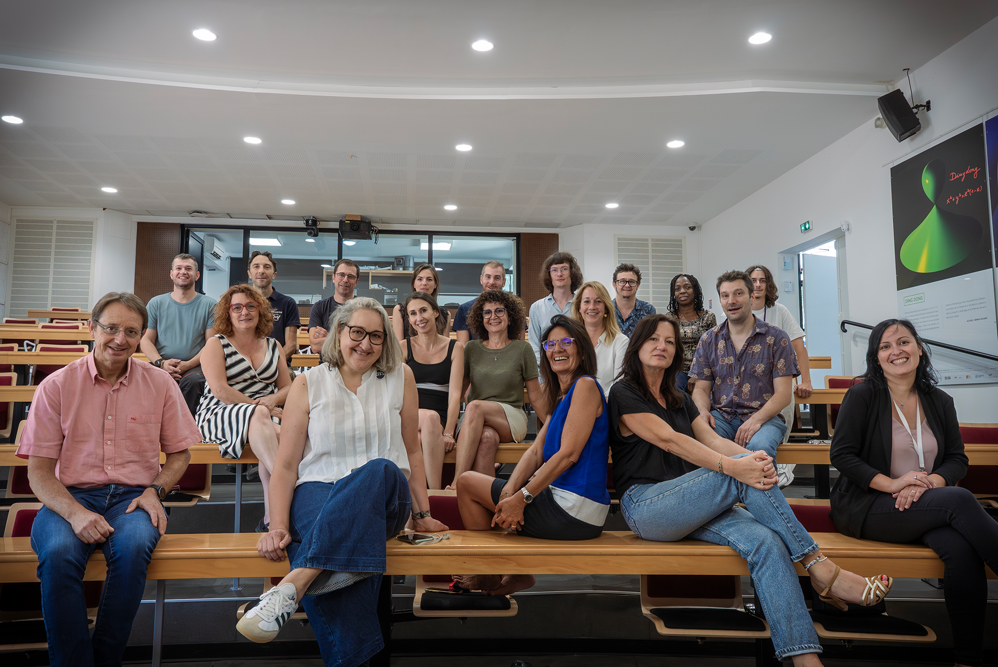 Photo de l'équipe du Cirm