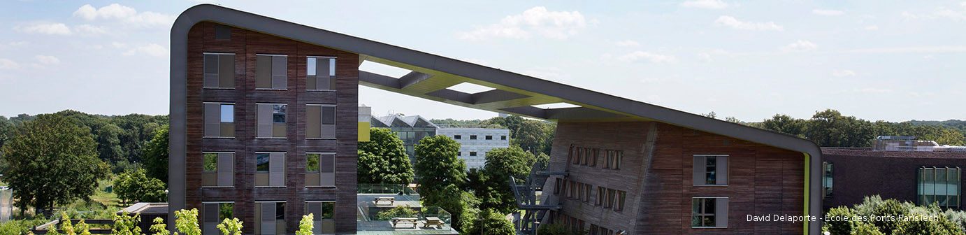 Photo du bâtiment abritant les locaux du CERMICS